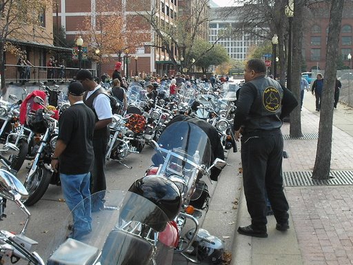 Soul Rydaz looking at bikes